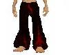 Red and Black Spikz Pants