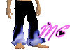 Blue Flame Pants