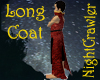 ~NC Red Long Coat