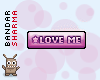 (BS) LOVE ME Sticker
