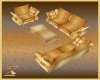 Z Buckskin Sofa Set P
