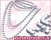 Socialite White Pearls T