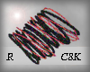 C8K RednBlack Bangle R