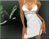 ~D~ White slip dress