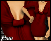 ANN Bow Bust Dress RED