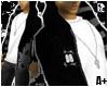 -Black Checker hoody-