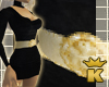 {K} Golden Belt Sweater