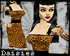 [D]Leopard Cherry Dress