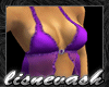 (L) Glit Purple Babydoll