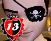 #13 Pirate Eyepatch M