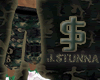 J$ Camouflage shorts