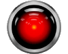 Hal 9000 Eye Sticker