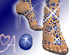 Blue Star Sapphire Heels