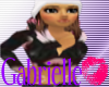 Gabz** Black&Pink Hoddy
