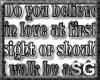 do you believe?