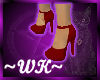~WK~DkRedStilettoShoe