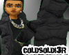 [LF] Black Puffy Hoodie
