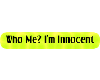 Innocent Sticker