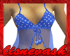 (L) Blue White Polka BD