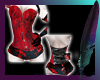 Burlesque asian corset