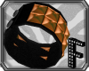 Orange Studded Wristband