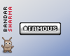 (BS) FAMOUS in silver