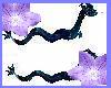 Blue and Black Dragons