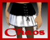 {C}Satin Layerable skirt