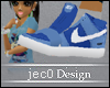 .nike kicks blue