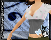 [L] Grey Top w/Dot Gr/Pk