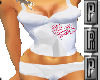 White red heart