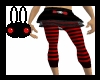 Black Skirt with Skull