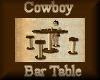 [my]Cowboy Bar Table