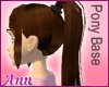 Pony Base BRUNETTE