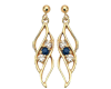 Diamond/Sapphire Earring