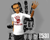 [53] White Hi Hater Tee