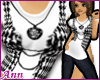 ANN Vested Tee Jean WHT