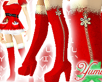 ThighHighBoots-Mrs Claus