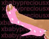 pink shoes wiv the nails