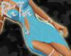 [R] Pearl Blue Dress
