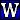 Alphabet Badge ~W~ 2