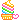 Rainbow cupcake~