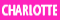 Charlotte Badge