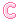 Pink Letter C