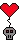 Cassie's heart balloon
