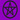 Purple pentagram